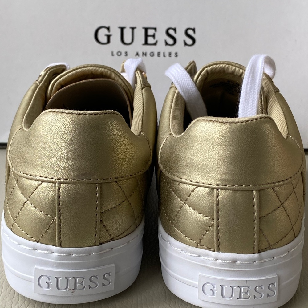 GUESS sneakers - GOLD with Rhinestones - Picture 5 of 7